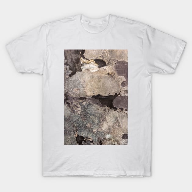 Grey marble texture background T-Shirt by AnaMOMarques